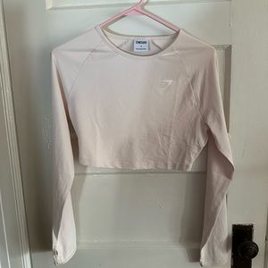 Gymshark Training Long Sleeve Crop Top w/ Thumbholes